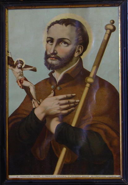 Quadro "S. Francesco Saverio"