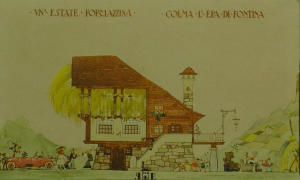Cartolina "Estate in Val Formazza" (1921)