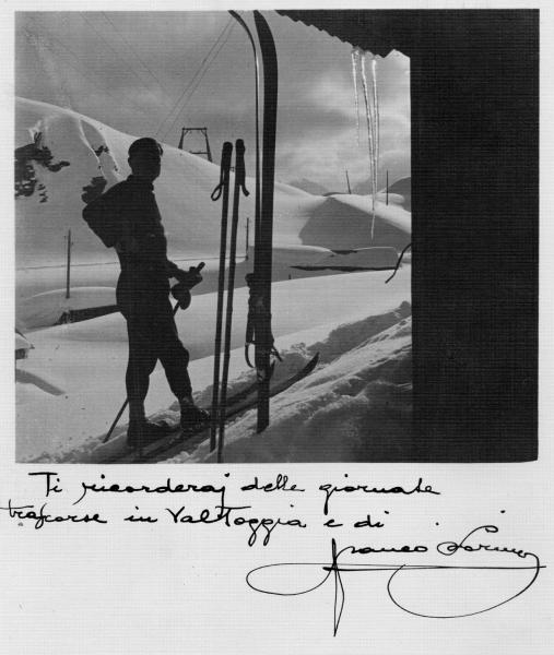 Achille Bacher in Val Toggia